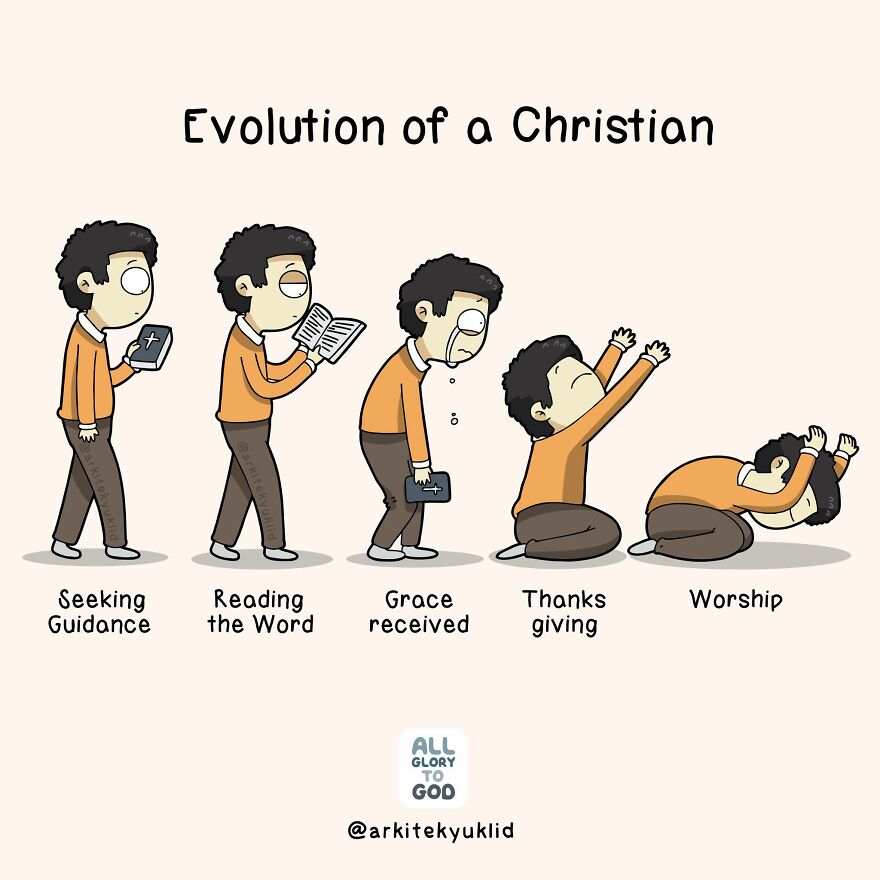 This Instagram Artist’s Faith-Based Wholesome Comics Are Inspiring Self-Reflection Through Humor (New Comics)