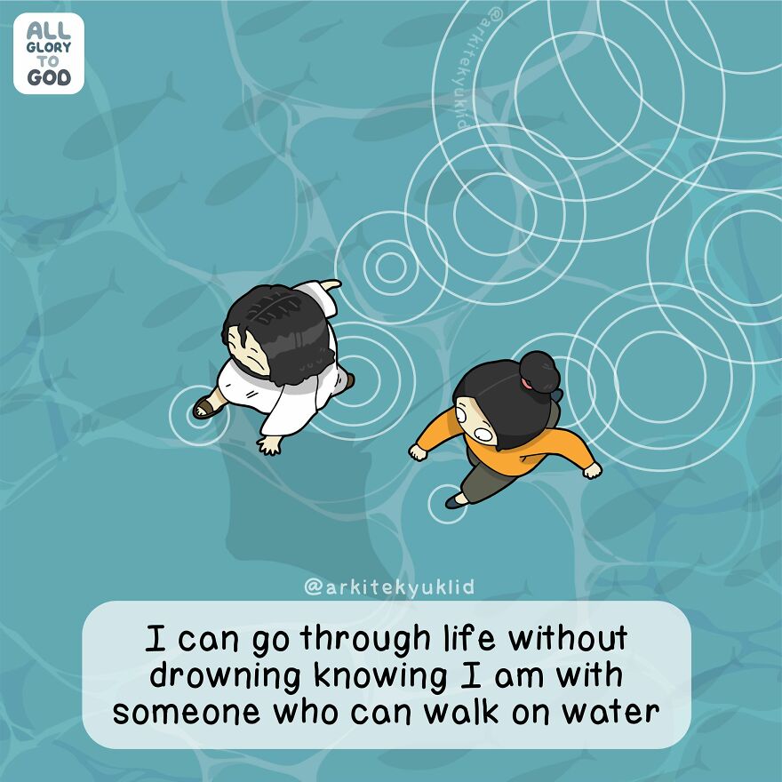 This Instagram Artist’s Faith-Based Wholesome Comics Are Inspiring Self-Reflection Through Humor (New Comics)