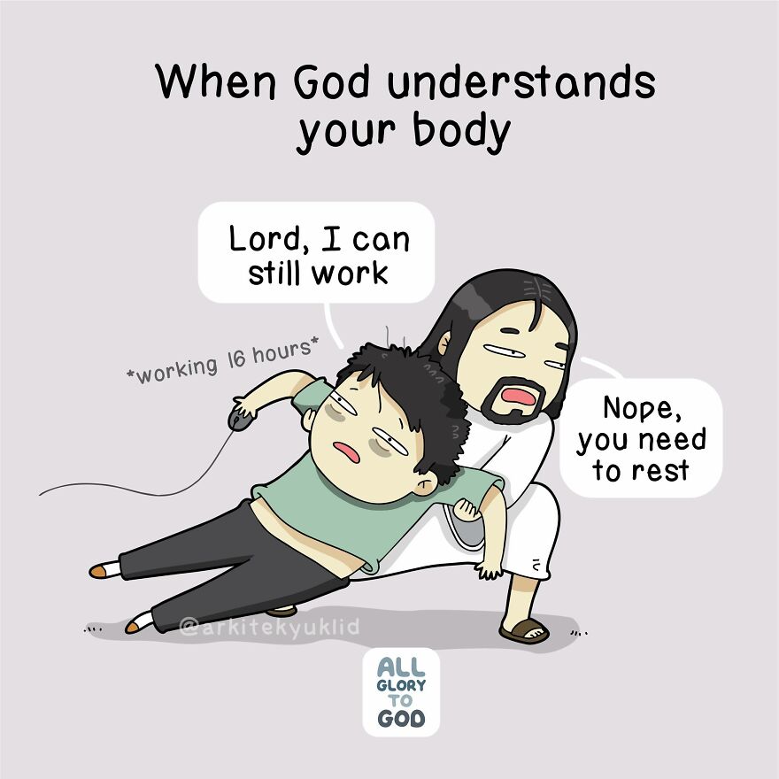 This Instagram Artist’s Faith-Based Wholesome Comics Are Inspiring Self-Reflection Through Humor (New Comics)