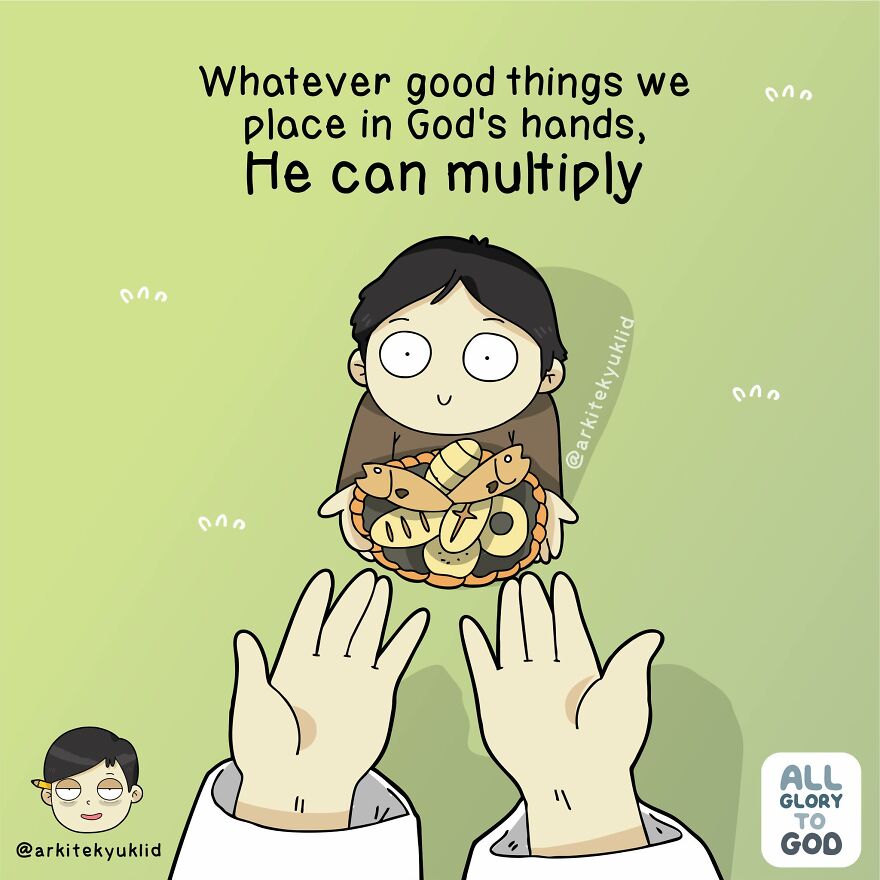 This Instagram Artist’s Faith-Based Wholesome Comics Are Inspiring Self-Reflection Through Humor (New Comics)