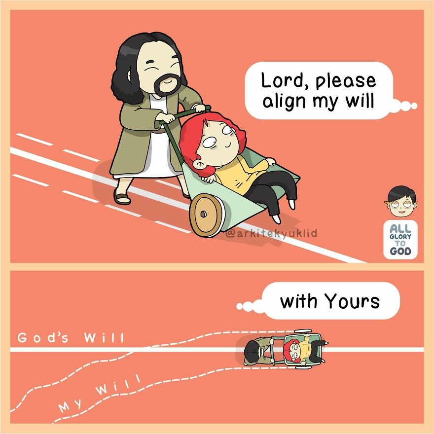 This Instagram Artist’s Faith-Based Wholesome Comics Are Inspiring Self-Reflection Through Humor (New Comics)