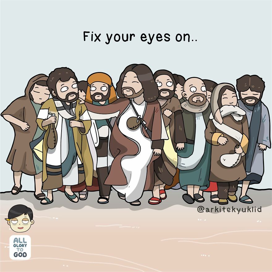 This Instagram Artist’s Faith-Based Wholesome Comics Are Inspiring Self-Reflection Through Humor (New Comics)