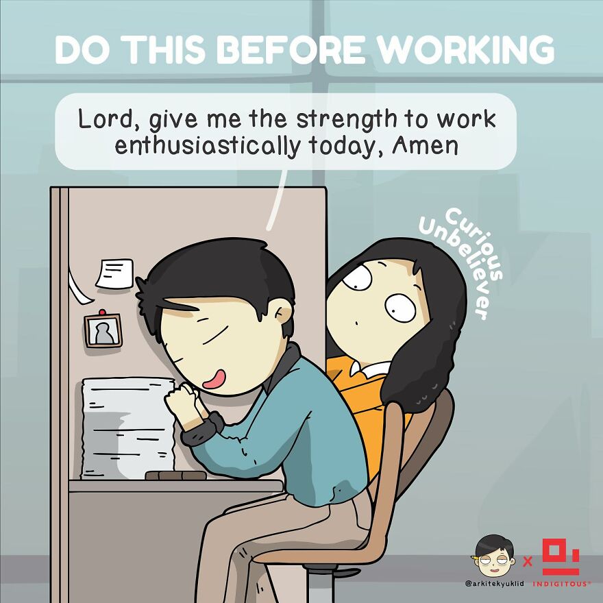 This Instagram Artist’s Faith-Based Wholesome Comics Are Inspiring Self-Reflection Through Humor (New Comics)