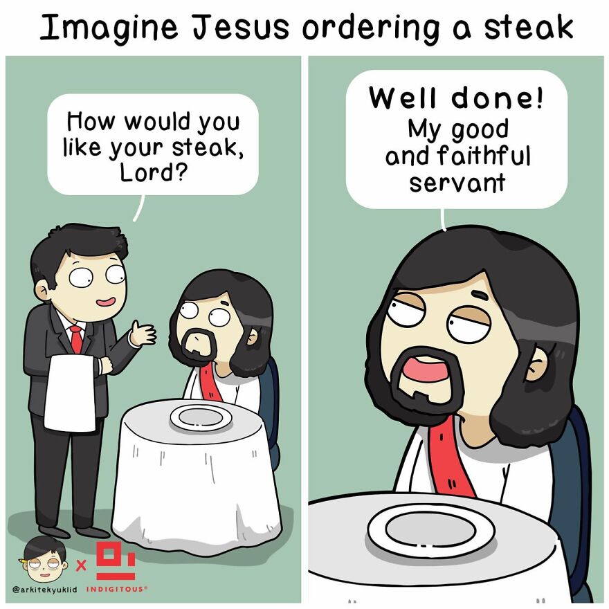 This Instagram Artist’s Faith-Based Wholesome Comics Are Inspiring Self-Reflection Through Humor (New Comics)