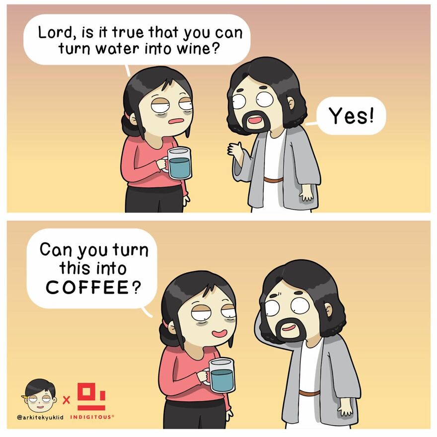 This Instagram Artist’s Faith-Based Wholesome Comics Are Inspiring Self-Reflection Through Humor (New Comics)