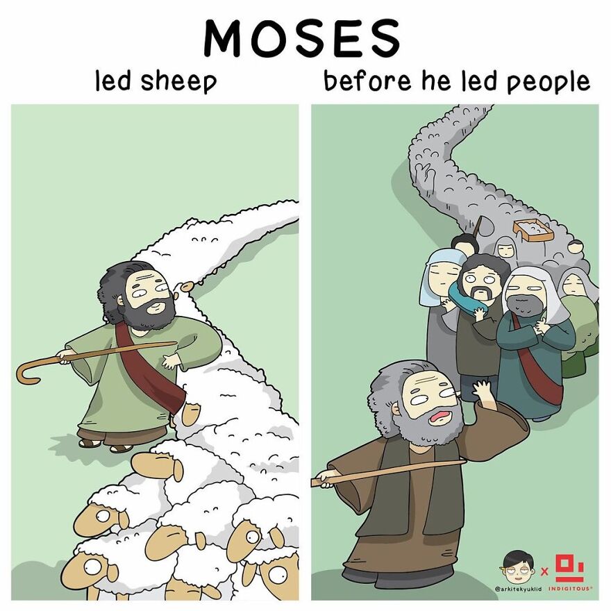 This Instagram Artist’s Faith-Based Wholesome Comics Are Inspiring Self-Reflection Through Humor (New Comics)