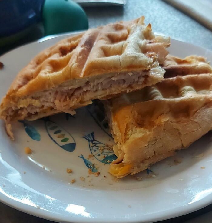 Waffle Iron As Paninni Press