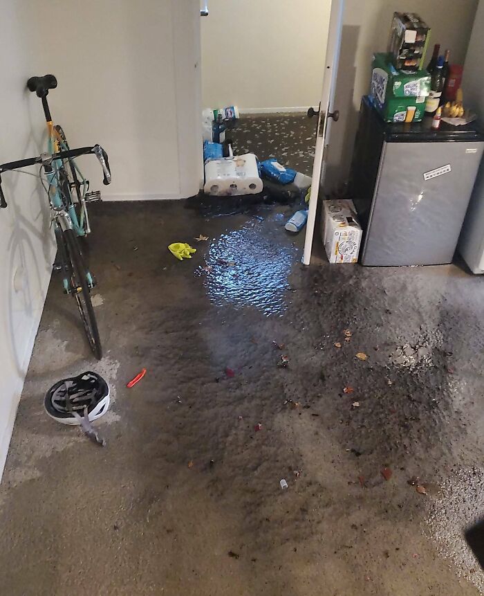 Heavy Rain + Old City Sewer Systems = A Major Mess