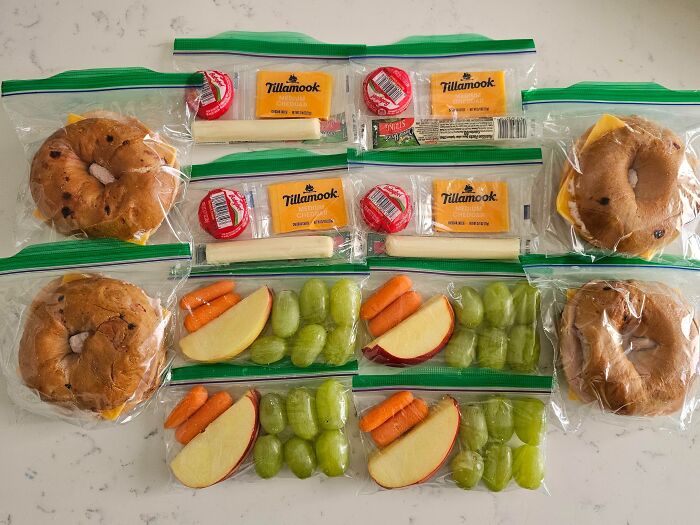 The Meals I Put Together For My Kids For Their First Long Flight Tomorrow