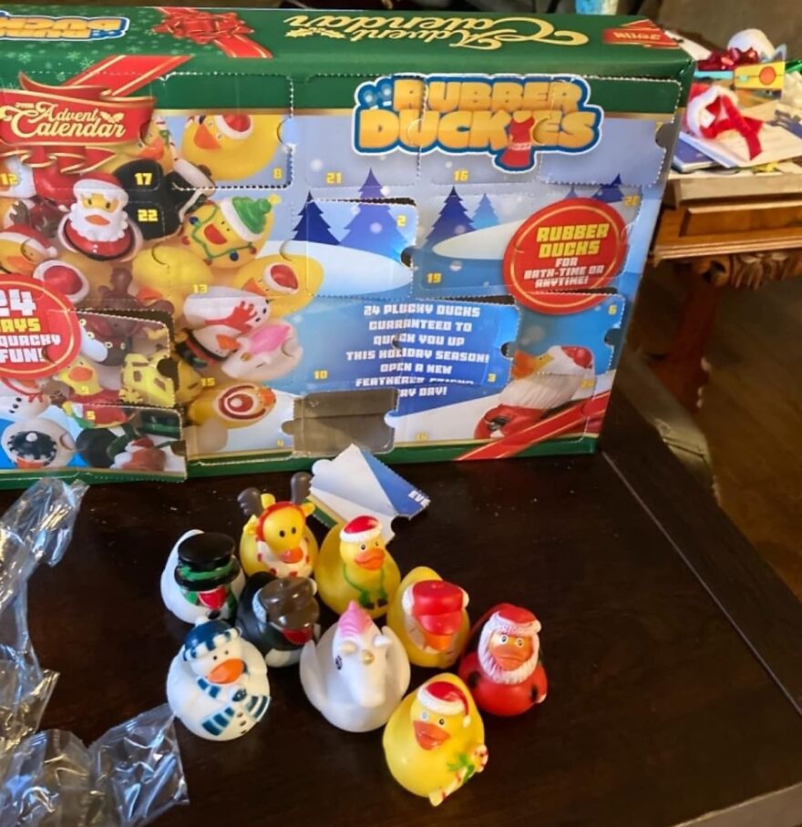 Bring On All The Ducks For 24 Days With Rubber Duckies Advent Calendar - Because Quackiness Doesn't Quack... I Mean, Crack Under Pressure