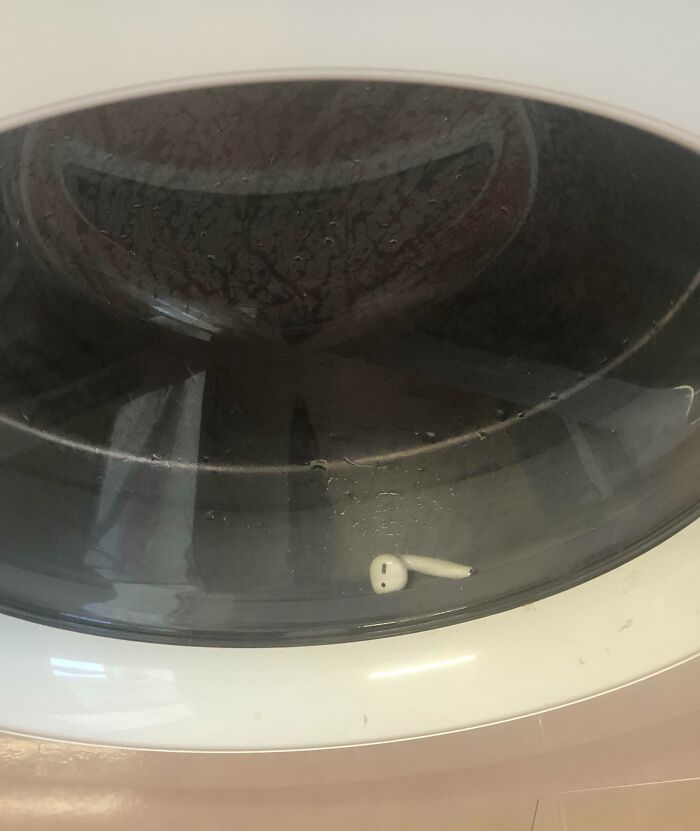 There Were 12 Minutes Left In The Washing Cycle When I Saw This