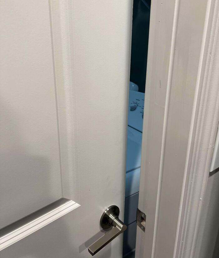 Washing Machine Moved A Few Inches While Washing And Now The Door Won’t Open. Help