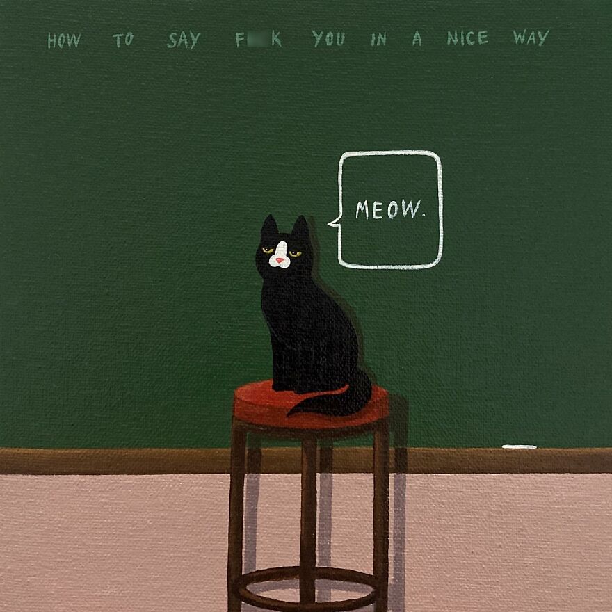 See, I’m Polite. Do You Speak Meowish?