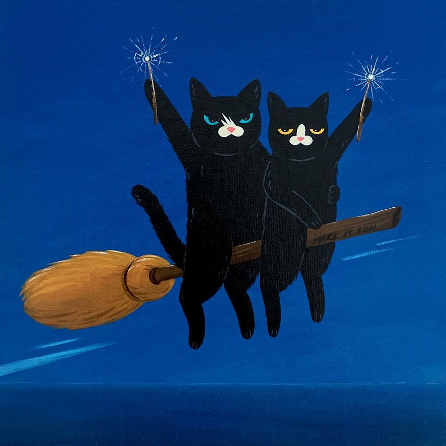 Let’s Ride On Our Magic Broomsticks, Spreading Curses And Sarcasm With Every Flick