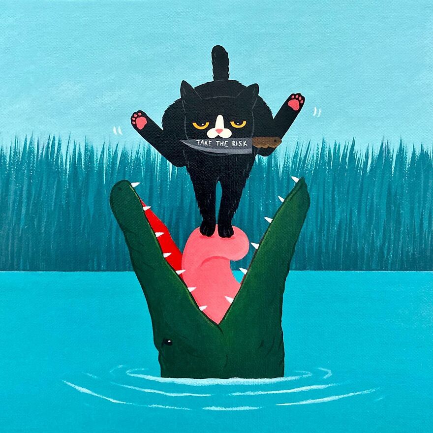 Life Always Tried To Put Me In Danger, But I Turned It Into My Chill Spot. Risk? Just Take It, Cause I Eat Danger For Breakfast