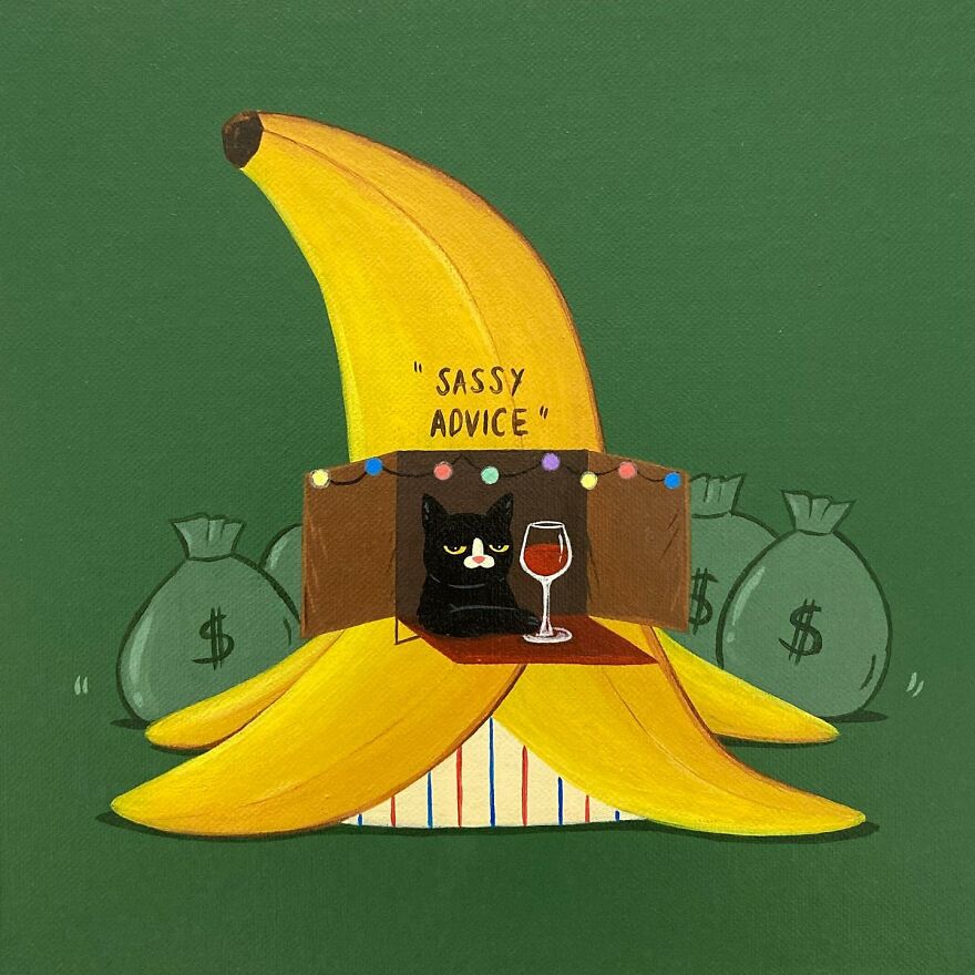 Sassy Advice On The Menu. Proceed With Caution Or Take A Peel And Taste The Sweetness Of ‘Honesty’!