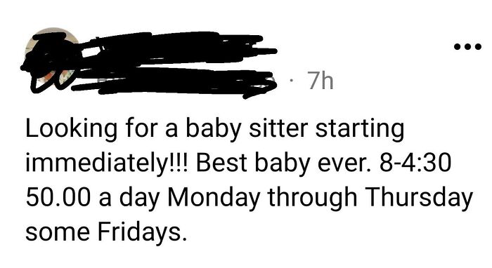 You Want To Pay Someone Taking Care Of Your Child $5.88 Per Hour?