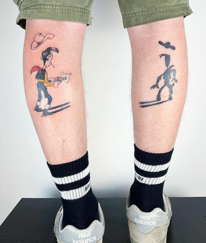 Lucky Luke Tattoo