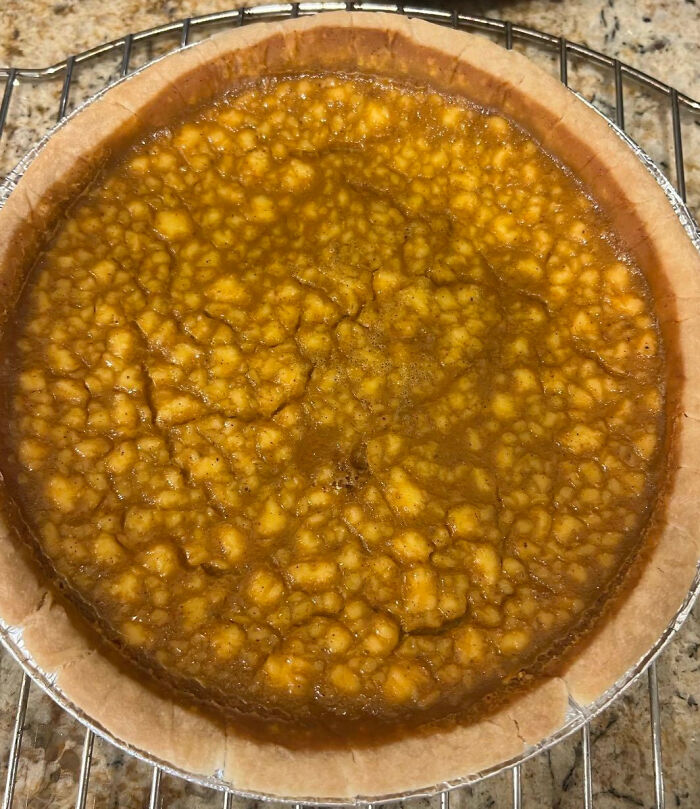 Pumpkin Pie Disaster