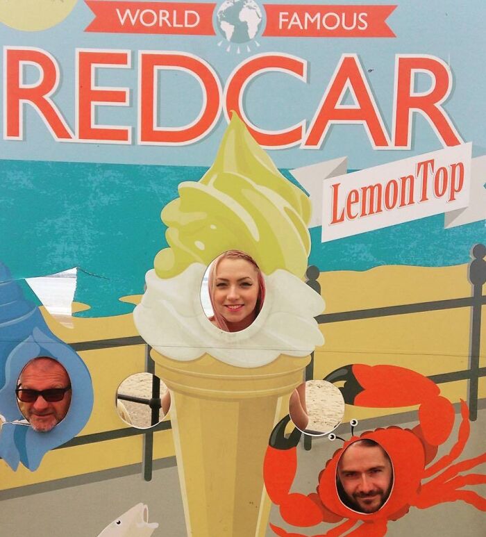 Redcar, One Place We Will Never Go Again. What Are The Other Two Holes For, By The Way?