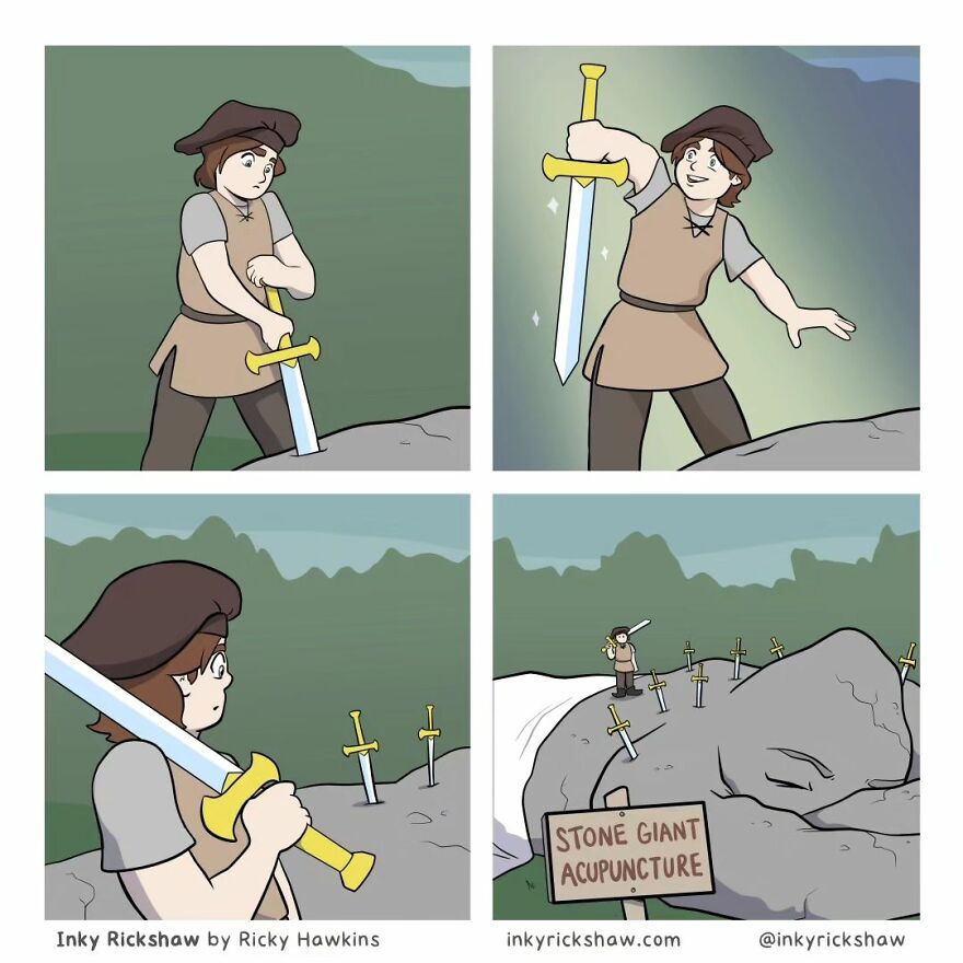 Here Are The Hilarious Comics Full Of Unexpected Twists By “Ricky Hawkins”(New Pics)