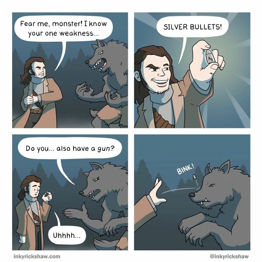 Here Are The Hilarious Comics Full Of Unexpected Twists By “Ricky Hawkins”(New Pics)