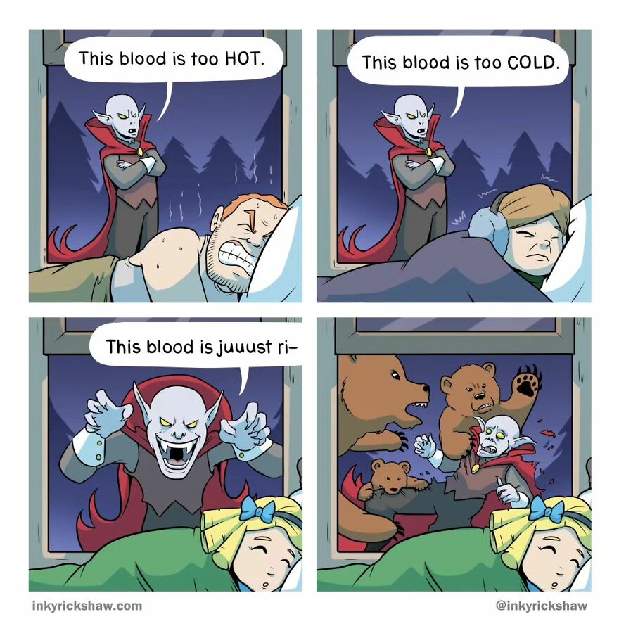 Here Are The Hilarious Comics Full Of Unexpected Twists By “Ricky Hawkins”(New Pics)