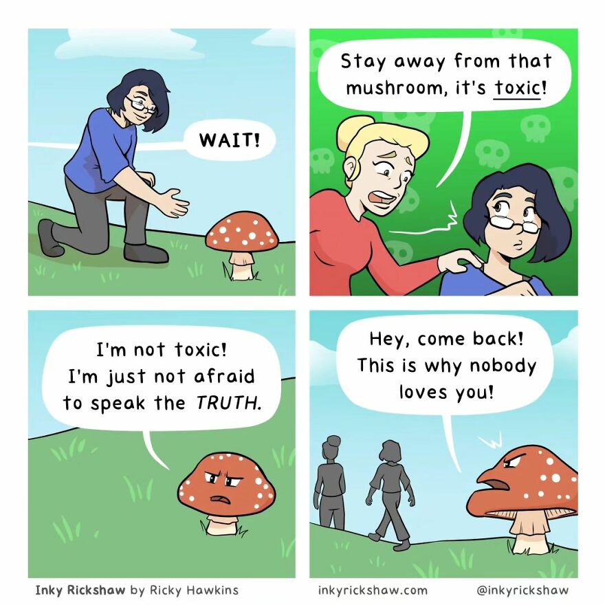 Here Are The Hilarious Comics Full Of Unexpected Twists By “Ricky Hawkins”(New Pics)