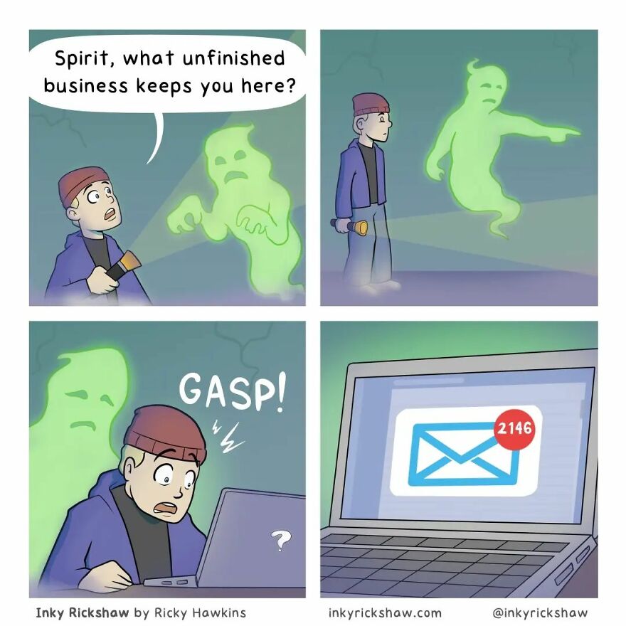 Here Are The Hilarious Comics Full Of Unexpected Twists By “Ricky Hawkins”(New Pics)