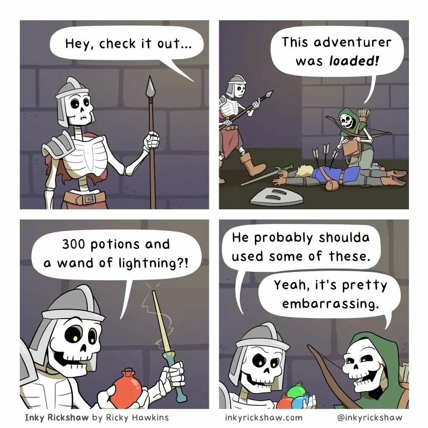 Here Are The Hilarious Comics Full Of Unexpected Twists By “Ricky Hawkins”(New Pics)