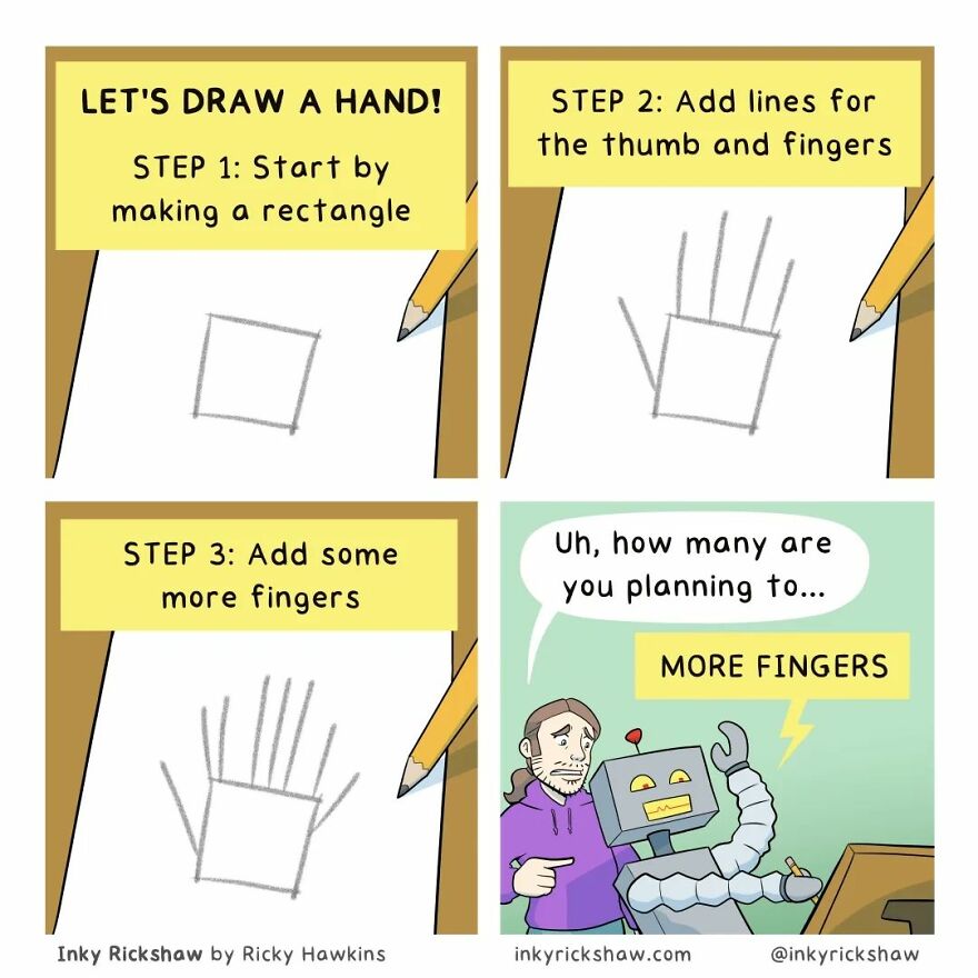 Here Are The Hilarious Comics Full Of Unexpected Twists By “Ricky Hawkins”(New Pics)