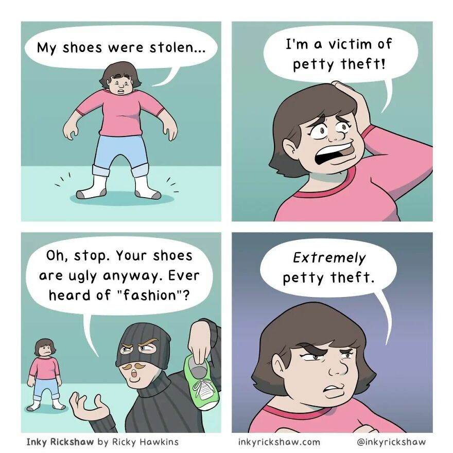 Here Are The Hilarious Comics Full Of Unexpected Twists By “Ricky Hawkins”(New Pics)