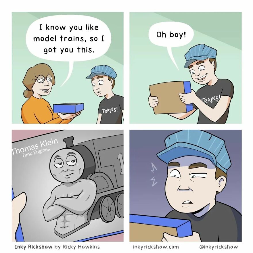 Here Are The Hilarious Comics Full Of Unexpected Twists By “Ricky Hawkins”(New Pics)