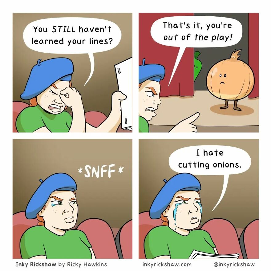 Here Are The Hilarious Comics Full Of Unexpected Twists By “Ricky Hawkins”(New Pics)