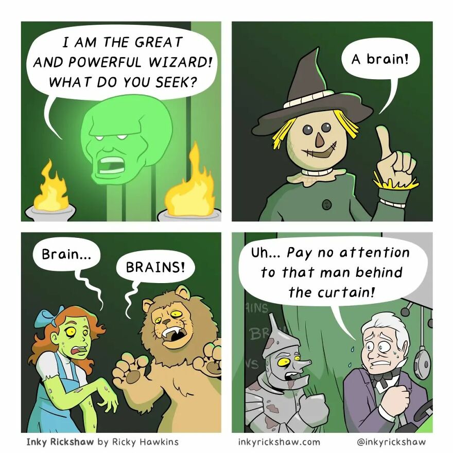 Here Are The Hilarious Comics Full Of Unexpected Twists By “Ricky Hawkins”(New Pics)