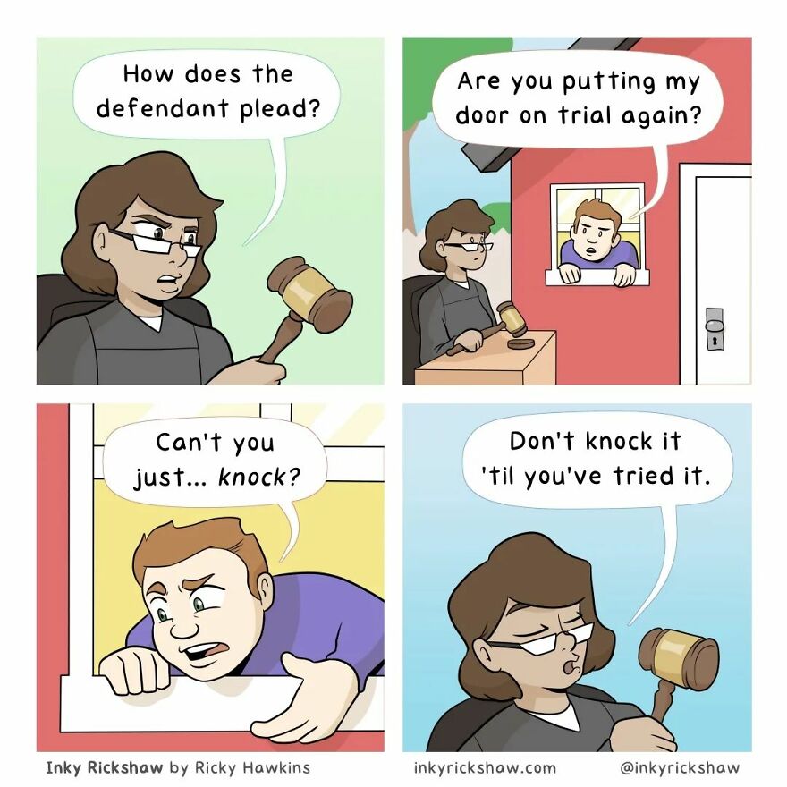 Here Are The Hilarious Comics Full Of Unexpected Twists By “Ricky Hawkins”(New Pics)