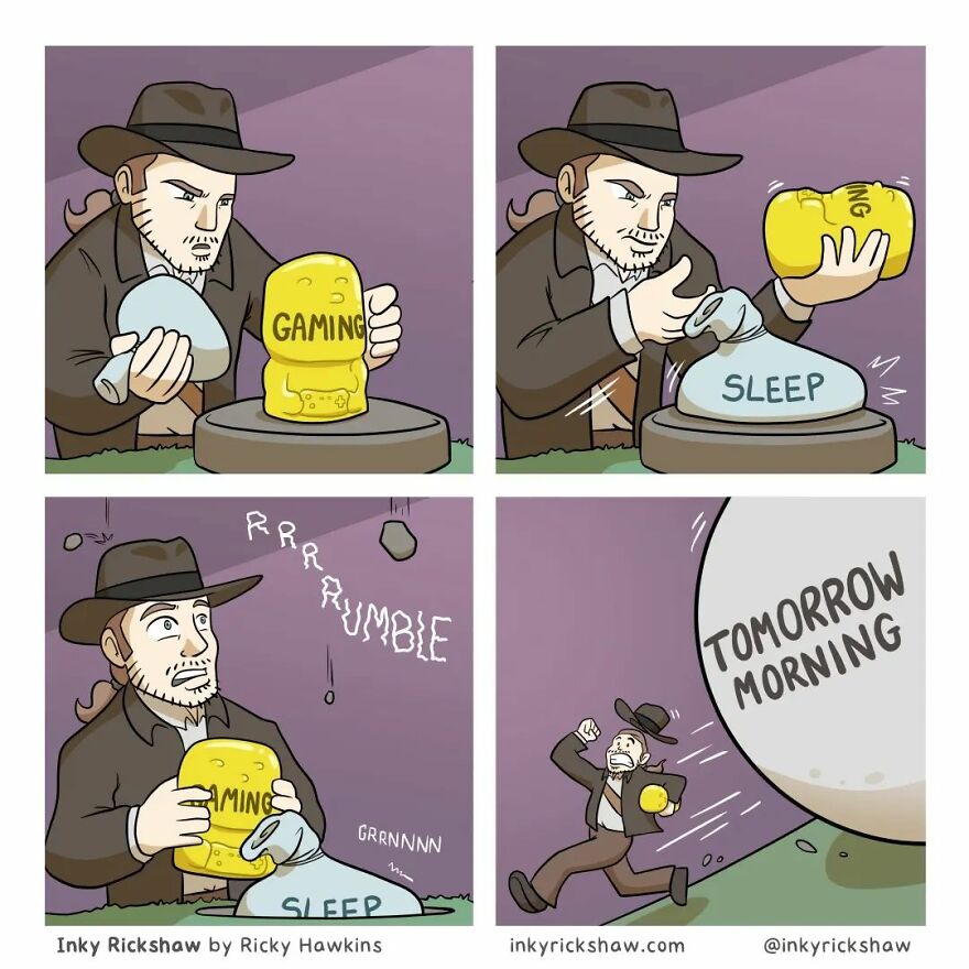 Here Are The Hilarious Comics Full Of Unexpected Twists By “Ricky Hawkins”(New Pics)