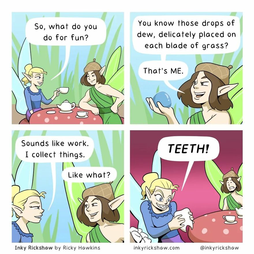 Here Are The Hilarious Comics Full Of Unexpected Twists By “Ricky Hawkins”(New Pics)