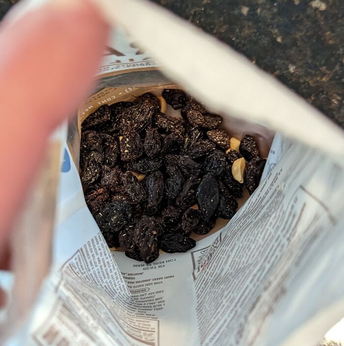 My Bag Of Trail Mix After The Wife And Kids Pick Out The Good Stuff