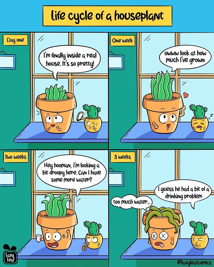 Here Are The Adorable And Wholesome Comics By “Lazy Leaf Comics” That Might Amuse You (New Pics)