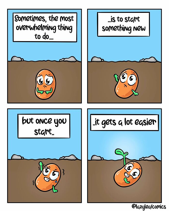 Here Are The Adorable And Wholesome Comics By “Lazy Leaf Comics” That Might Amuse You (New Pics)