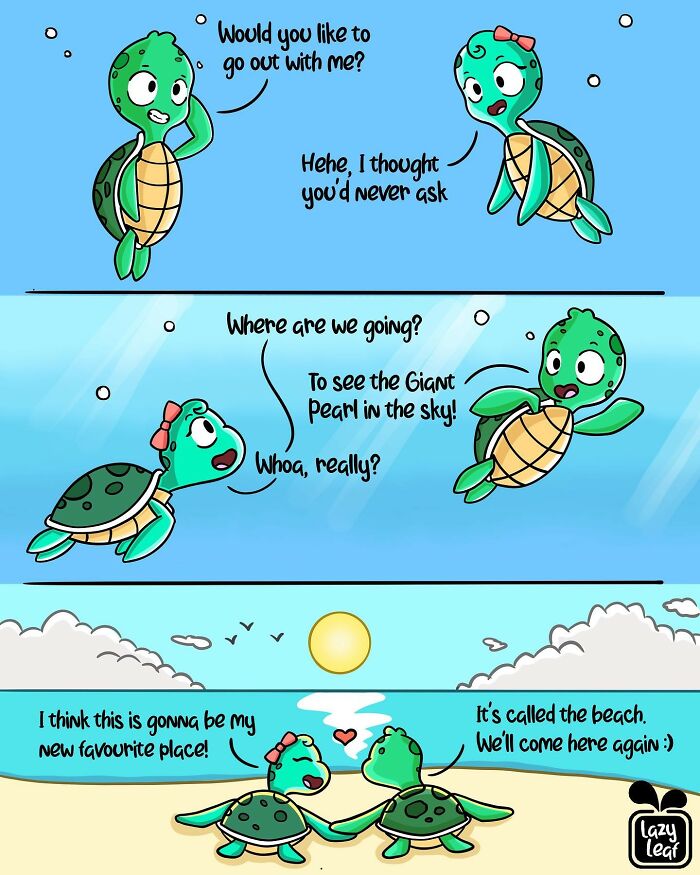 Here Are The Adorable And Wholesome Comics By “Lazy Leaf Comics” That Might Amuse You (New Pics)