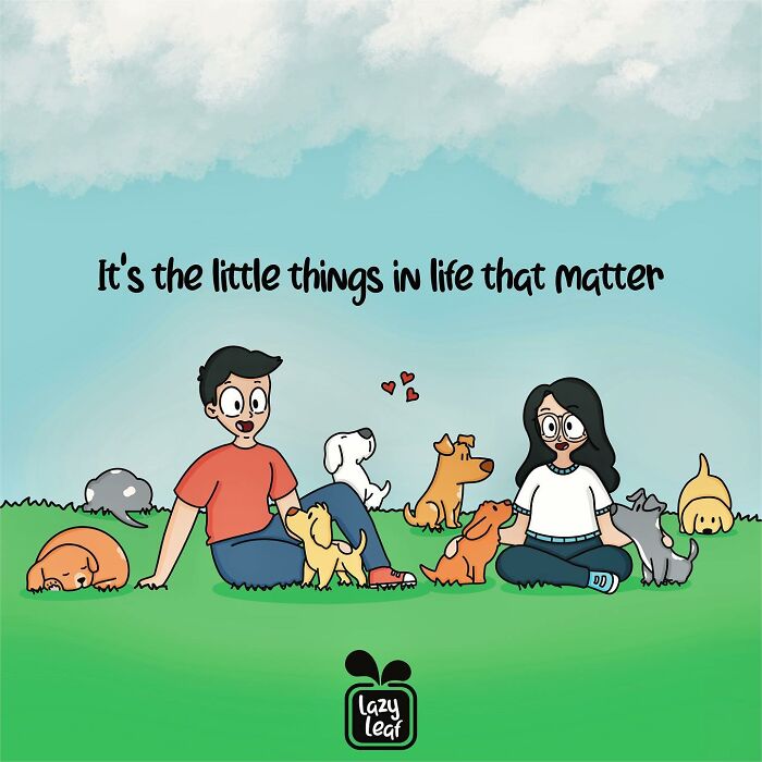 Here Are The Adorable And Wholesome Comics By “Lazy Leaf Comics” That Might Amuse You (New Pics)