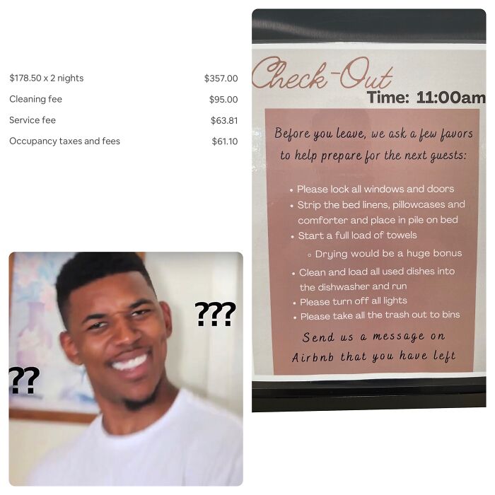 How Airbnb Allows You To Be Charged A Large Cleaning Fee Then Be Required To Clean Before You Check Out