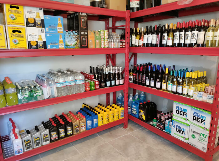 Organized My Buddie's Backroom