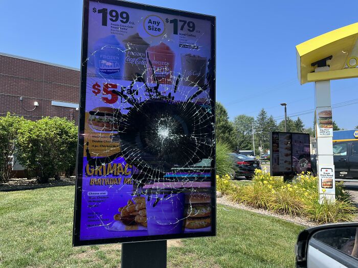 Grimace Paid A Visit