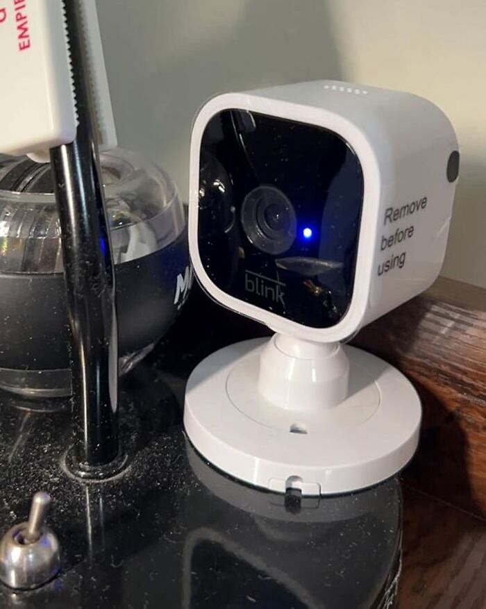 Blink Whole Home Bundle: Because nothing says "home sweet home" like knowing it's secure with crisp HD live view, motion detection alerts, and two-way audio - all easily managed right from your phone!