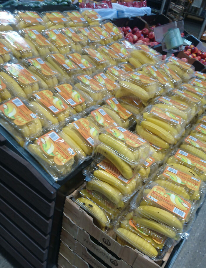 Bananas Now Need Packaging It Seems