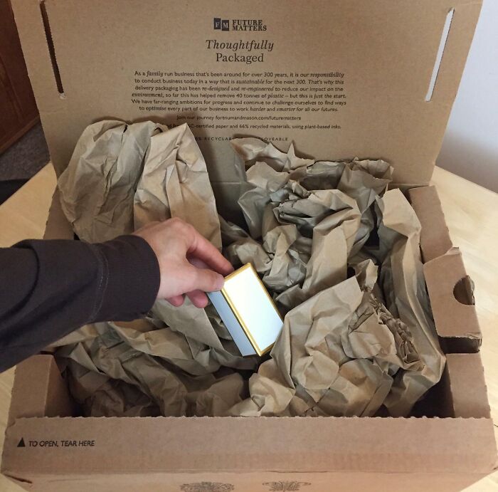 To "Package Thoughtfully" And "Reduce Impact"