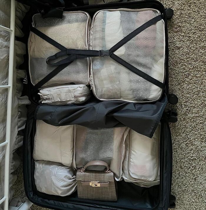 Add A Touch Of Organization To Your Relatives' Traveling Exploits With These Packing Cubes - Making Every Trip A Neat One